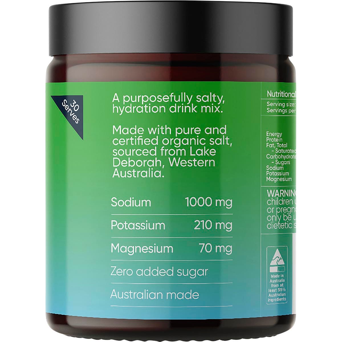 Sodii Everyday Hydration Salts Salty Kiwi 185g - Cutprice Online