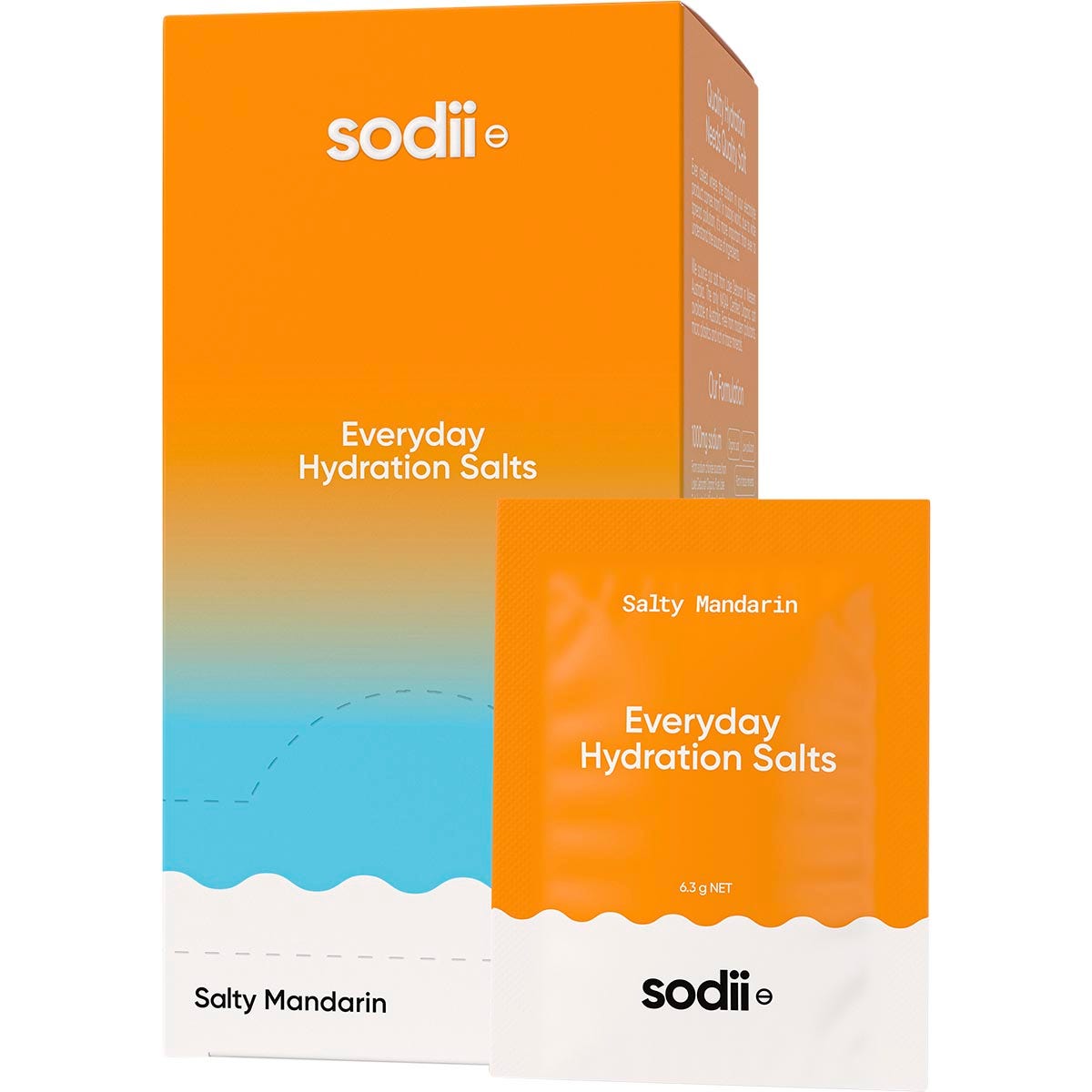 Sodii Everyday Hydration Salts Salty Mandarin 30pk - Cutprice Online