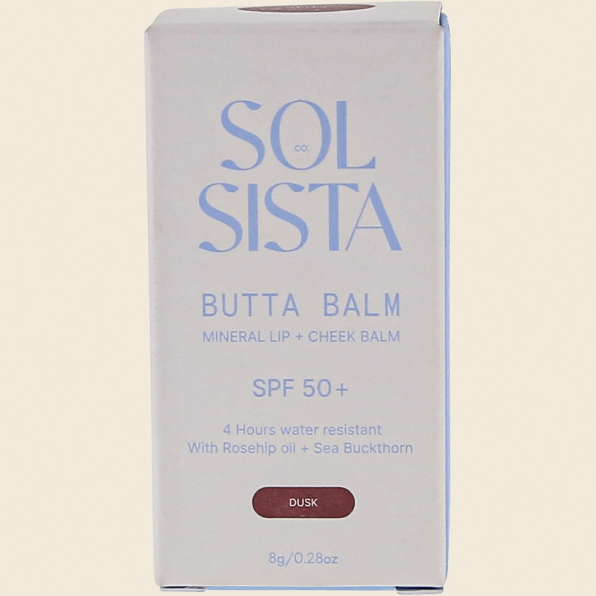 Sol Sista Collective Butta Balm SPF50+ Mineral Lip & Cheek Balm Dusk 8g