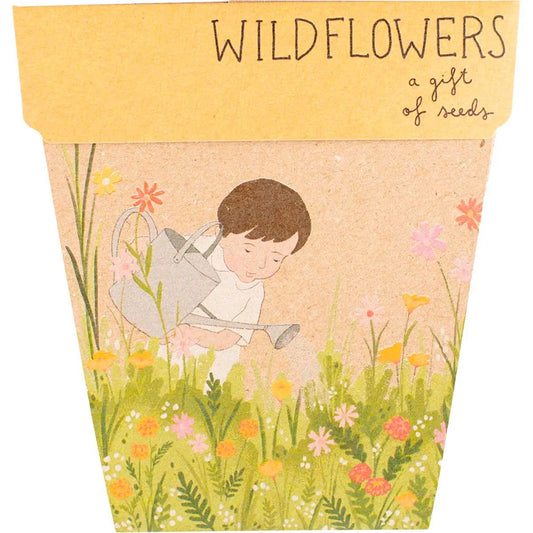 SOW 'N SOW Gift Of Seeds Wildflowers 1 SOW 'N SOW