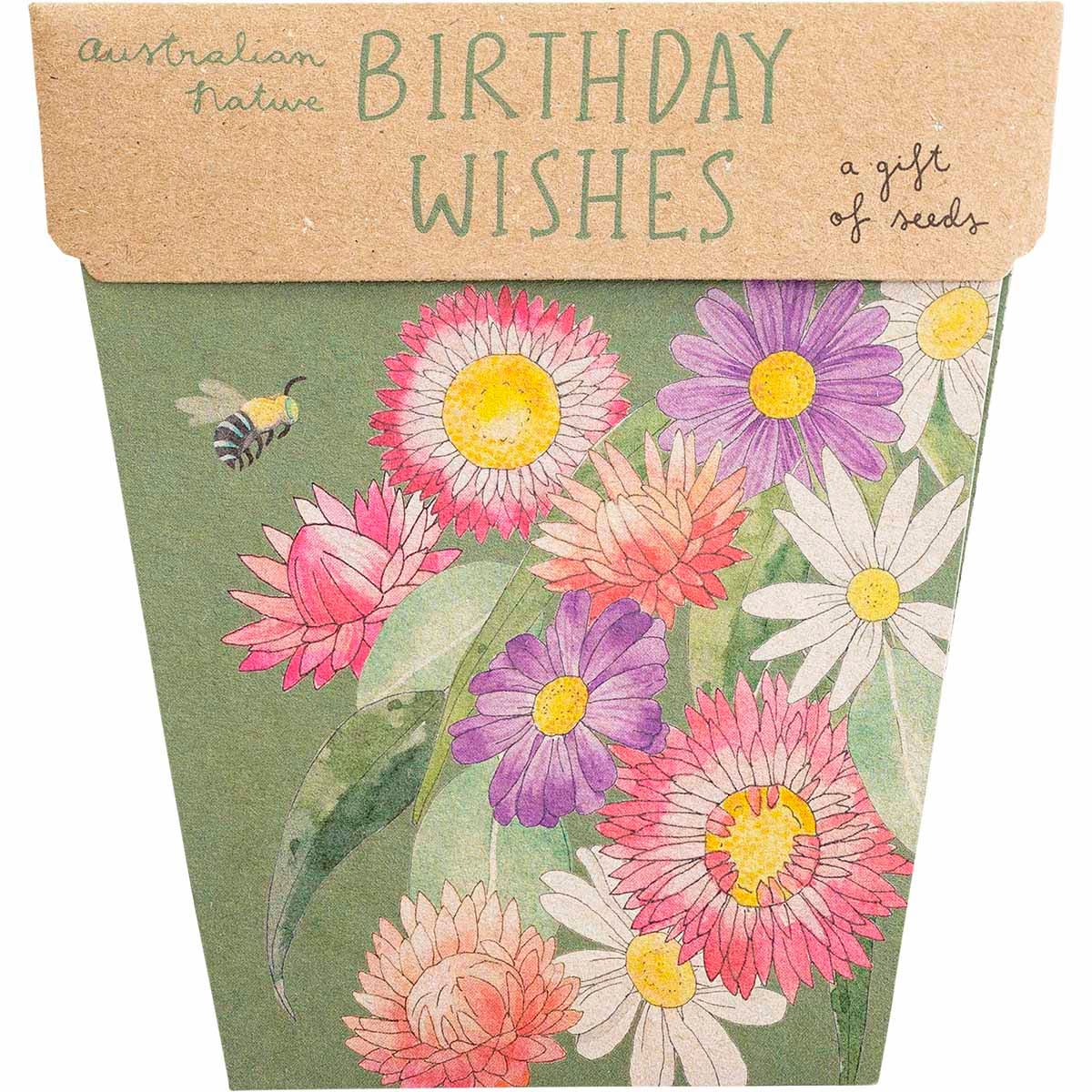 SOW 'N SOW Gift of Seeds Birthday Wishes - Cutprice Online