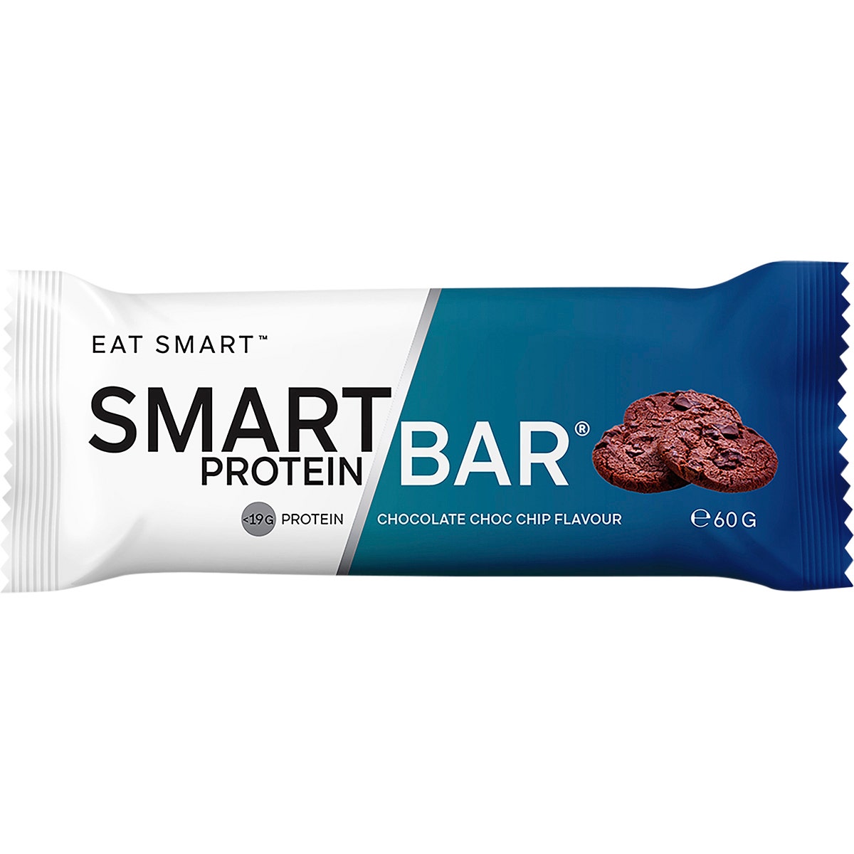 SMART PROTEIN BAR Chocolate Choc Chip Protein Bar 12x60g - Cutprice Online