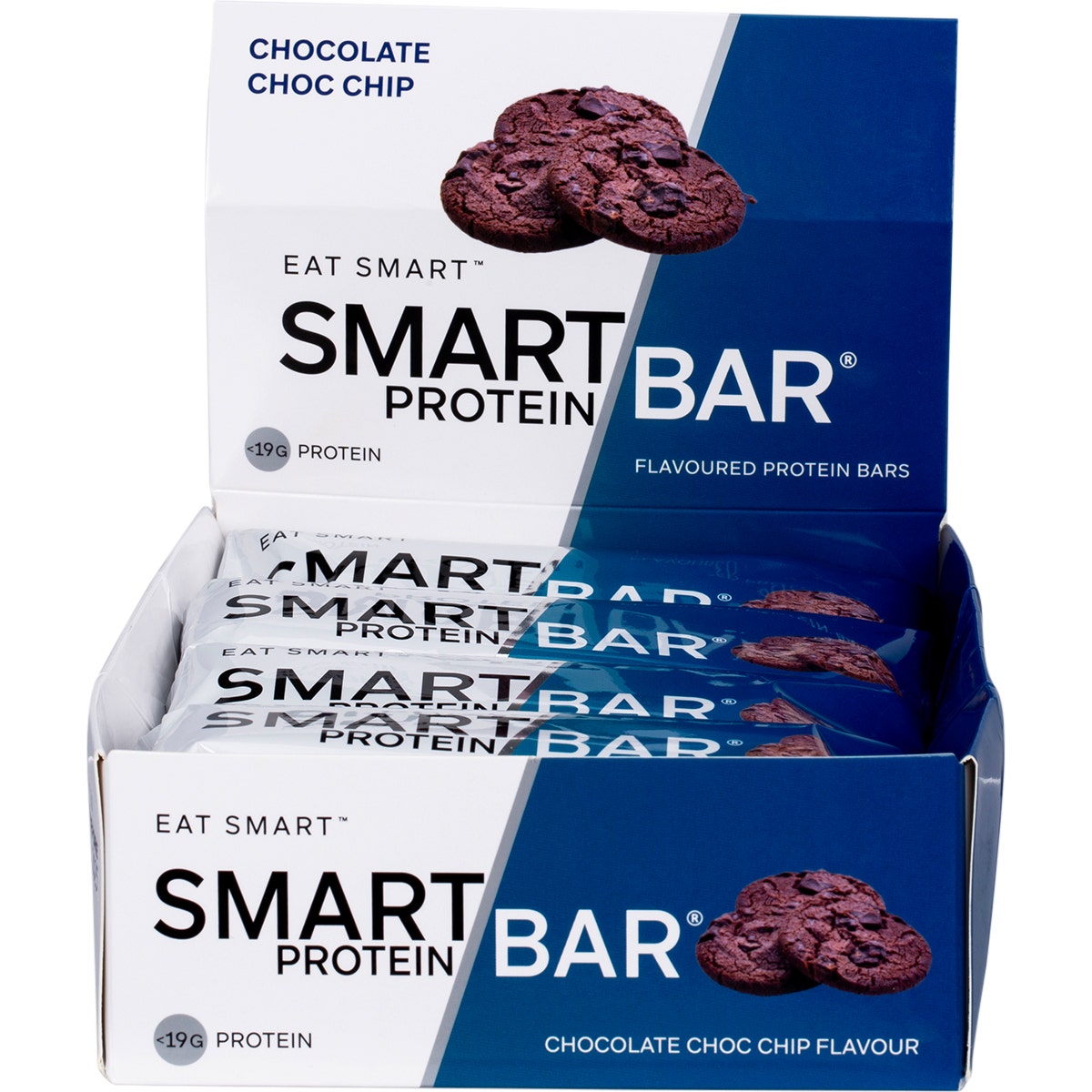 SMART PROTEIN BAR Chocolate Choc Chip Protein Bar 12x60g - Cutprice Online