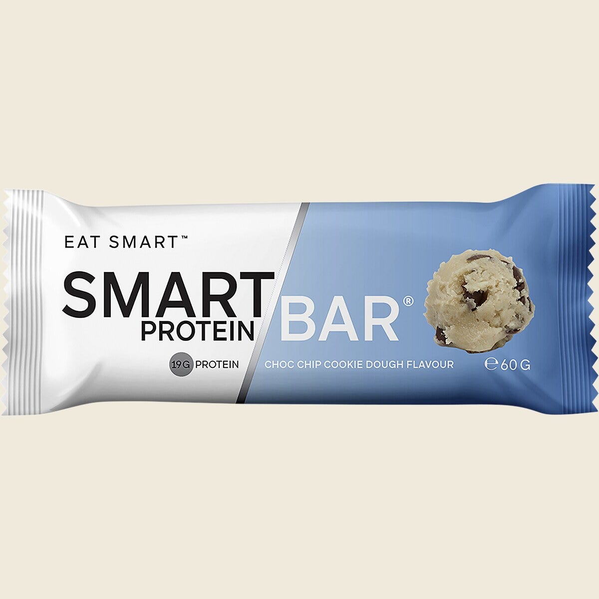 Smart Protein Bar Choc Chip Cookie Dough Flavour Protein Bar 12x60g
