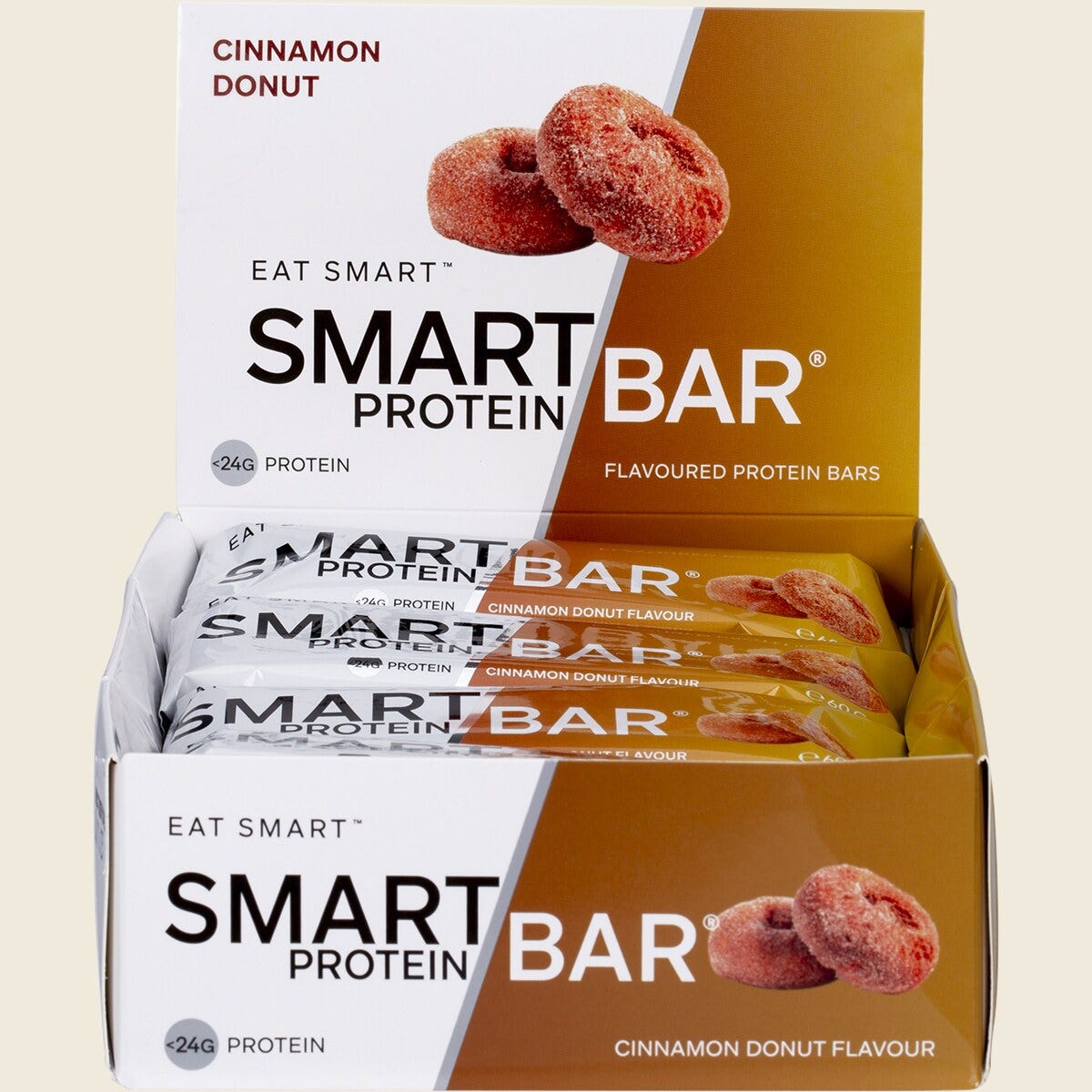 SMART PROTEIN BAR Cinnamon Donut Protein Bar 12x60g