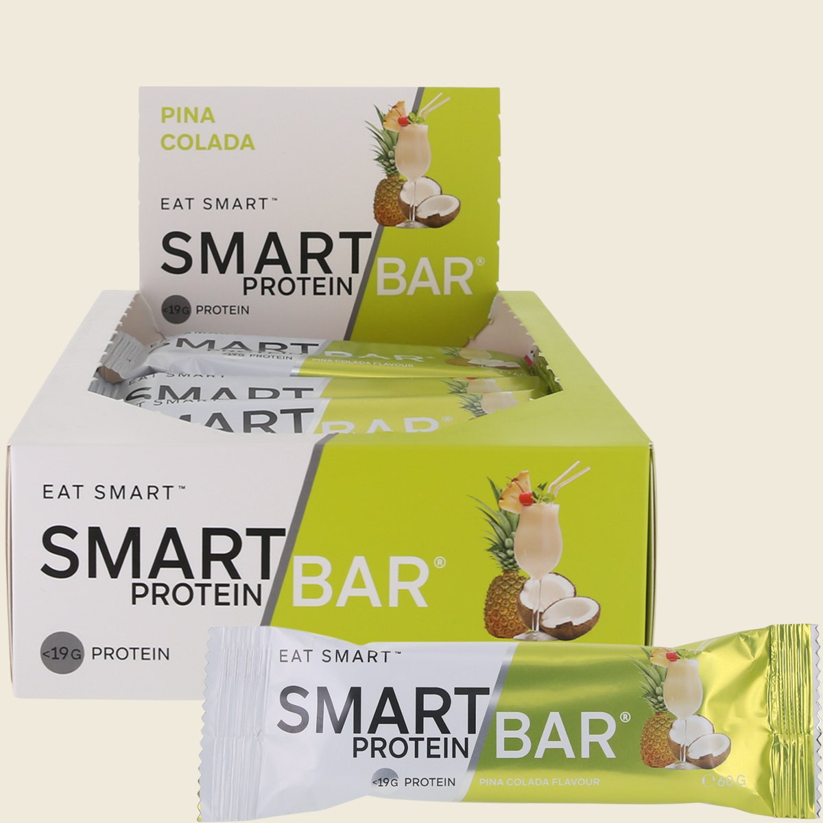 Smart Protein Bar Pina Colada Protein Bar 12x60g