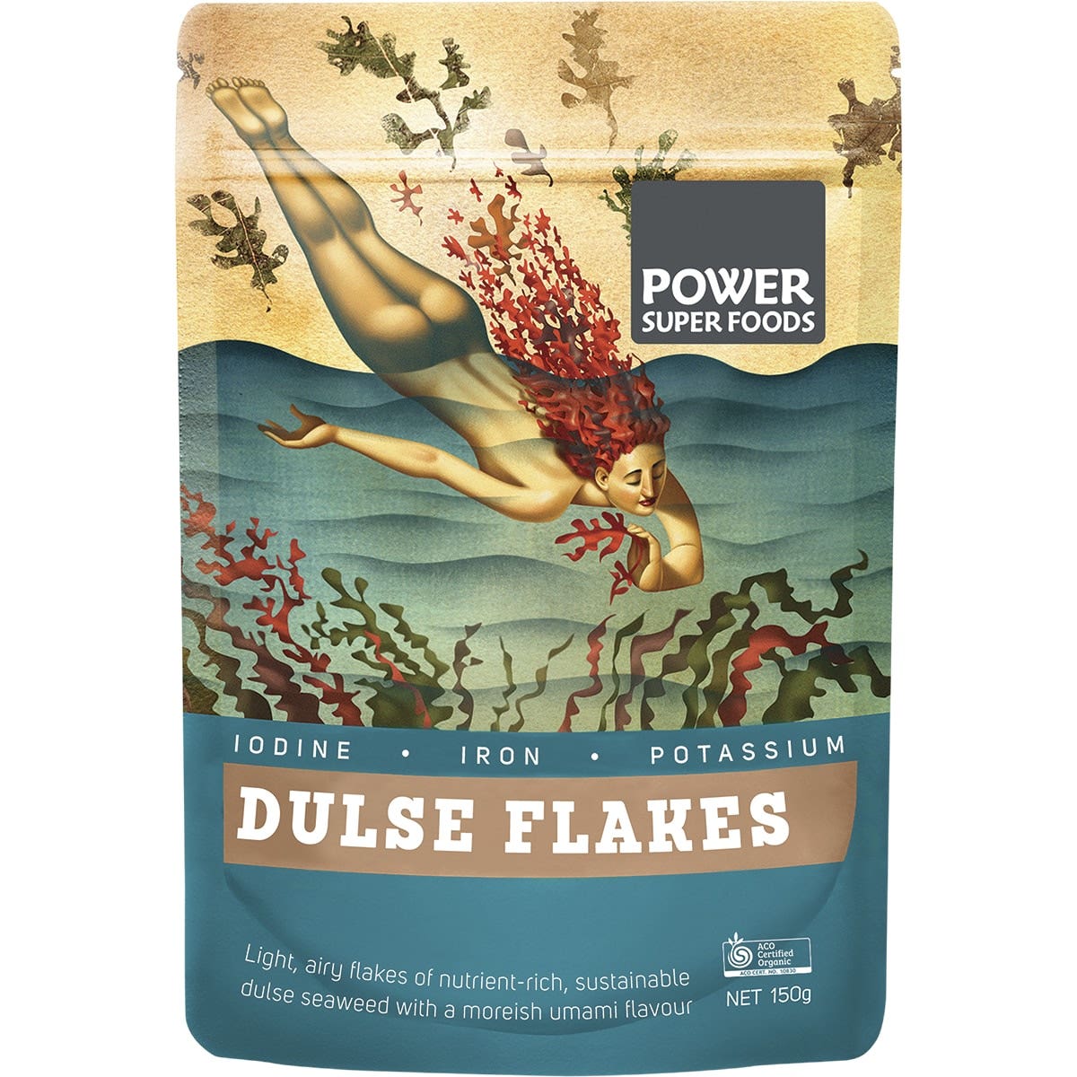 Power Super Foods Dulse Flakes Certified Organic 150g - Cutprice Online