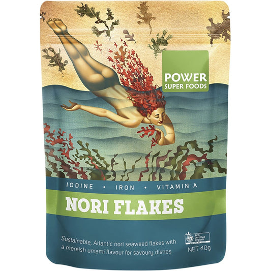 Power Super Foods Nori Flake Organic 40g - Cutprice Online