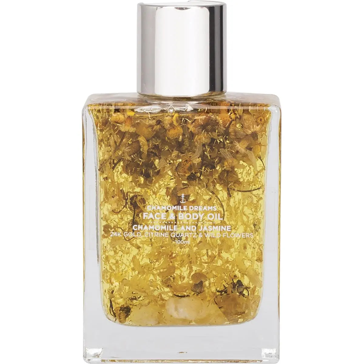 SUMMER SALT BODY Face & Body Oil With 24K Gold Chamomile Dream - Citrine Quartz 100ml SUMMER SALT BODY