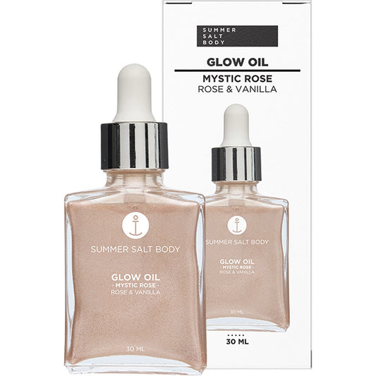 Summer Salt Body Glow Oil Mystic Rose Rose & Vanilla 30ml - Cutprice Online