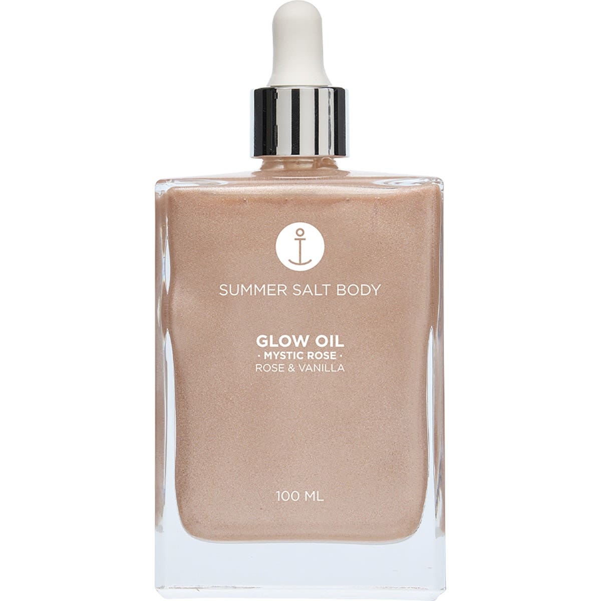 Summer Salt Body Glow Oil Mystic Rose Rose & Vanilla 100ml - Cutprice Online