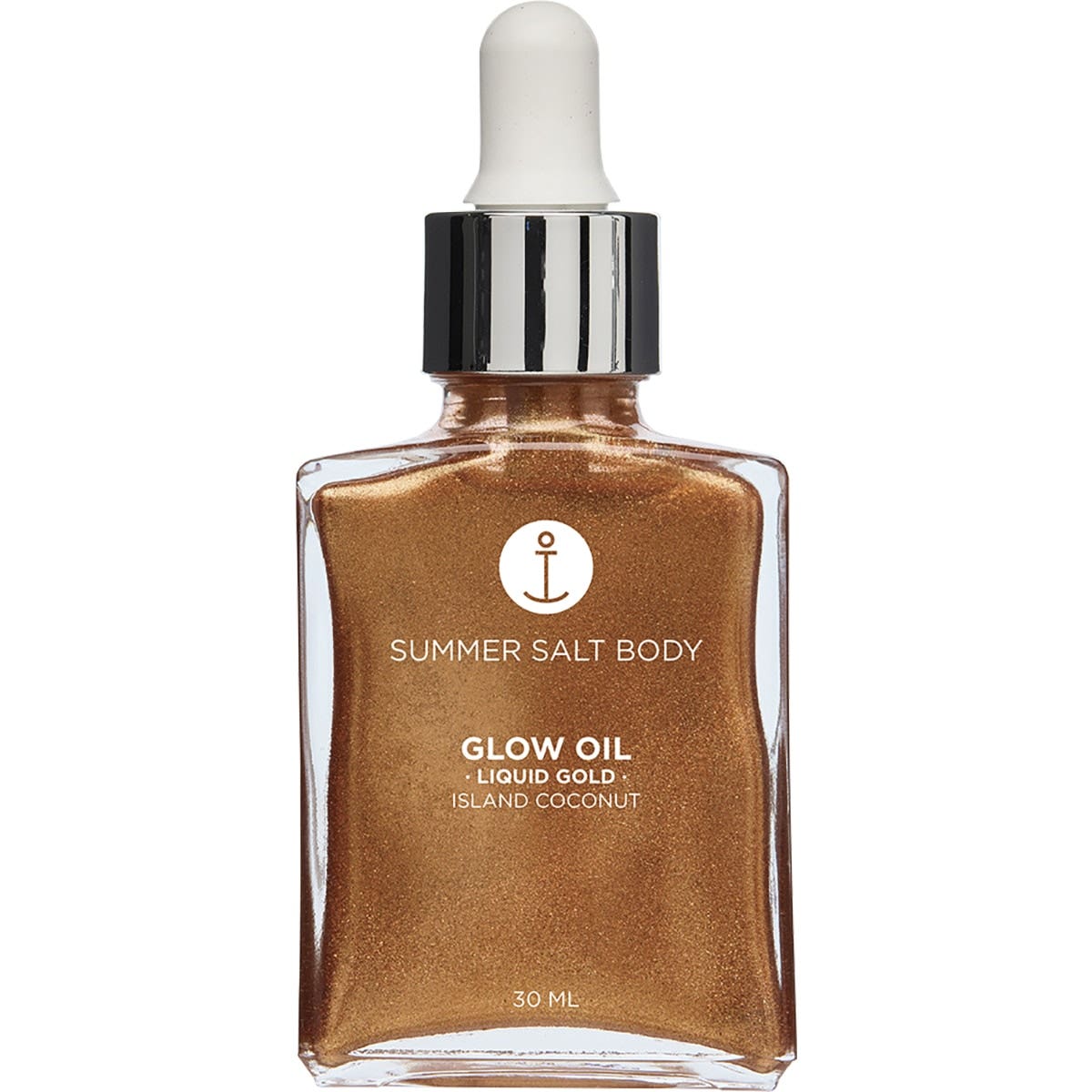 Summer Salt Body Glow Oil Liquid Gold Island Coconut 30ml - Cutprice Online