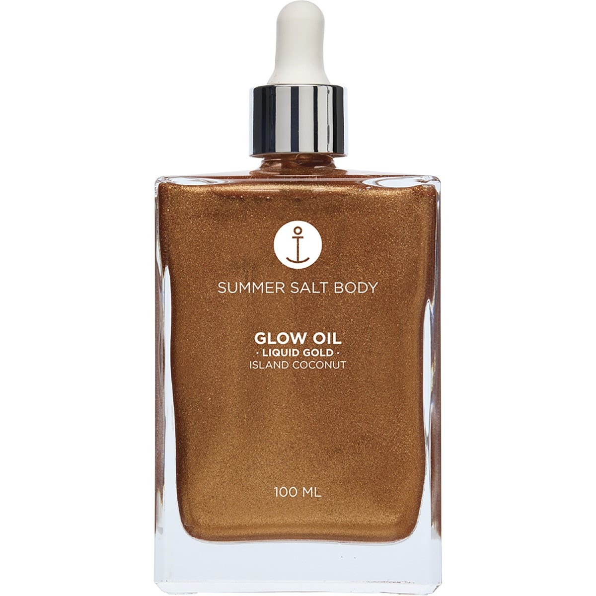 Summer Salt Body Glow Oil Liquid Gold Island Coconut 100ml - Cutprice Online