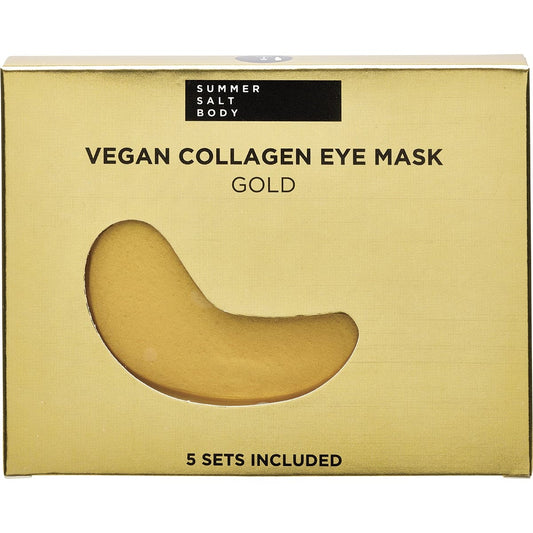 Summer Salt Body Vegan Collagen Eye Mask Sets Gold 5pk - Cutprice Online