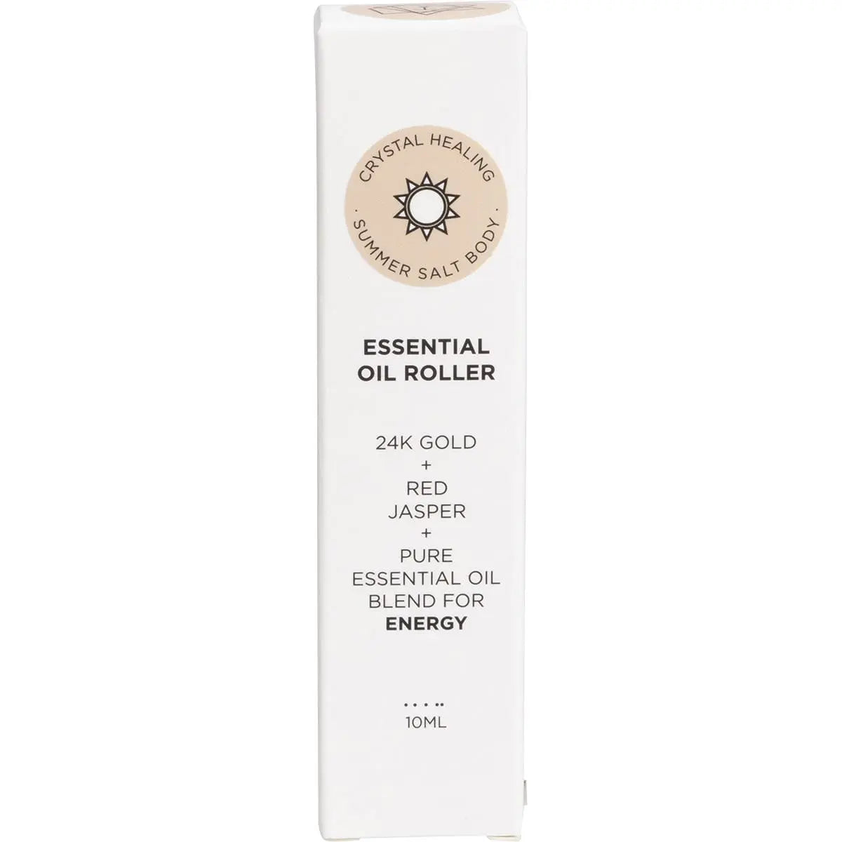 SUMMER SALT BODY Essential Oil Roller With 24K Gold Energy - Red Jasper 10ml SUMMER SALT BODY