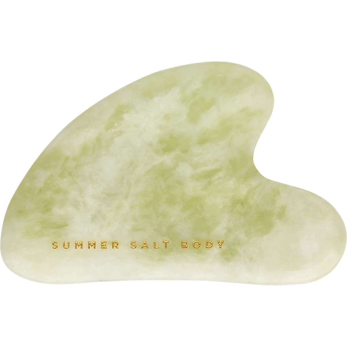 Summer Salt Body Crystal Gua Sha Green Jade - Cutprice Online