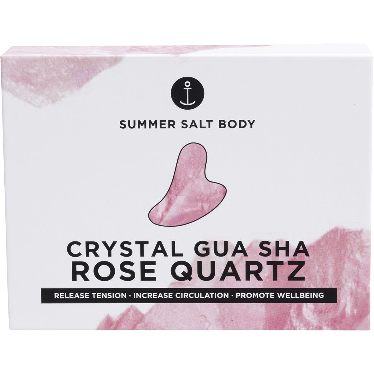 Summer Salt Body Crystal Gua Sha Rose Quartz - Cutprice Online