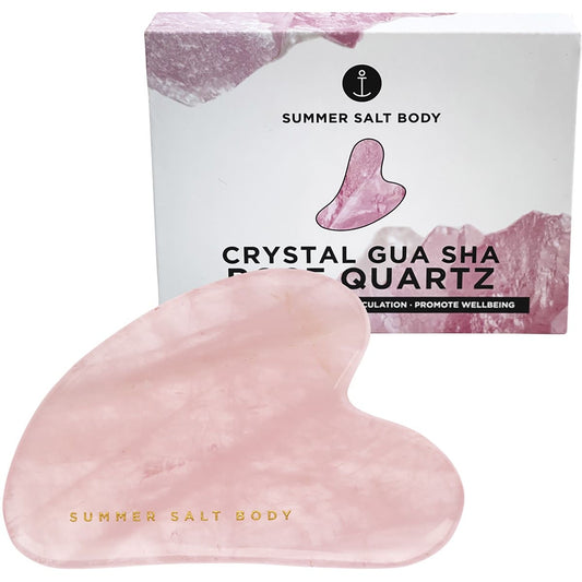 Summer Salt Body Crystal Gua Sha Rose Quartz - Cutprice Online