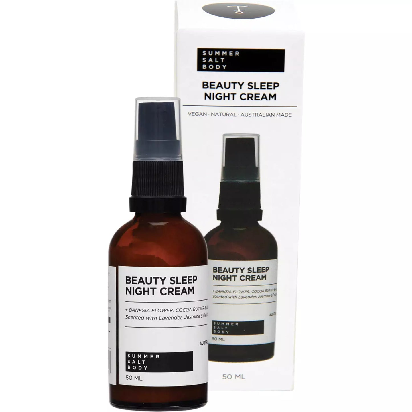 SUMMER SALT BODY Beauty Sleep Night Cream 50ml - Cutprice Online