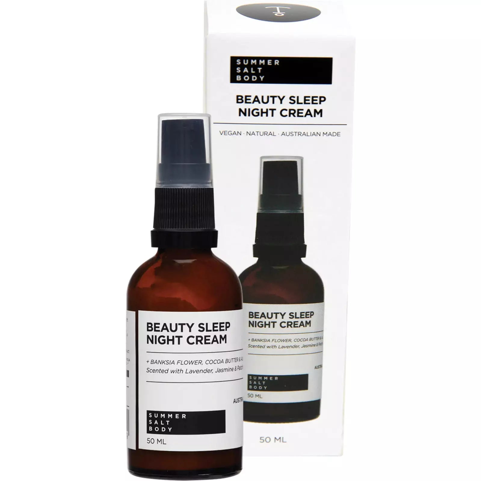 SUMMER SALT BODY Beauty Sleep Night Cream 50ml - Cutprice Online