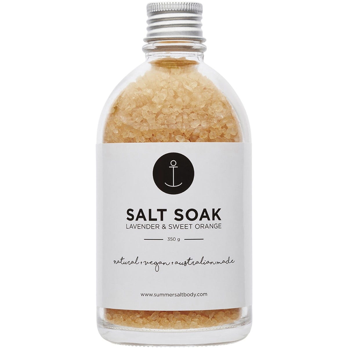 SUMMER SALT BODY Salt Soak Lavender & Sweet Orange 350g - Cutprice Online