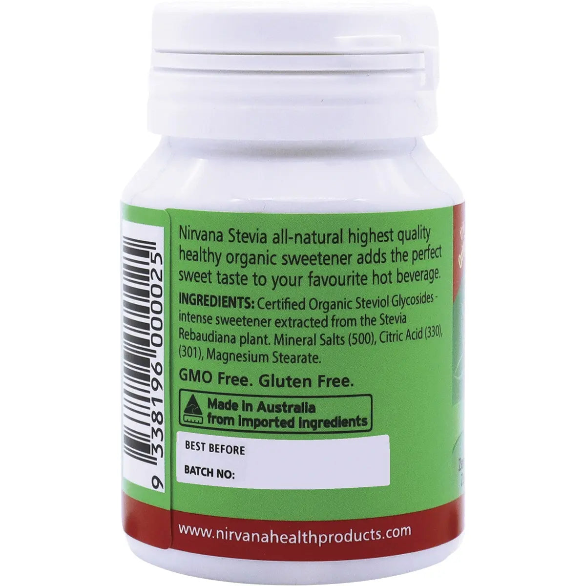 NIRVANA Stevia Tablets 250 NIRVANA