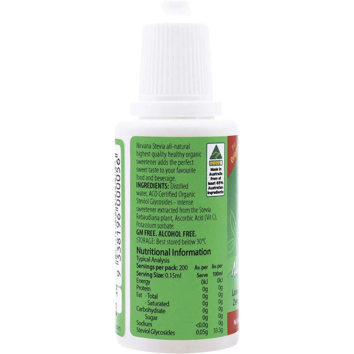 NIRVANA Stevia Liquid 30ml NIRVANA