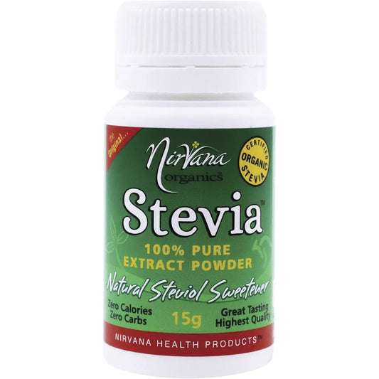 NIRVANA Stevia 100% Pure Extract Powder 15g NIRVANA