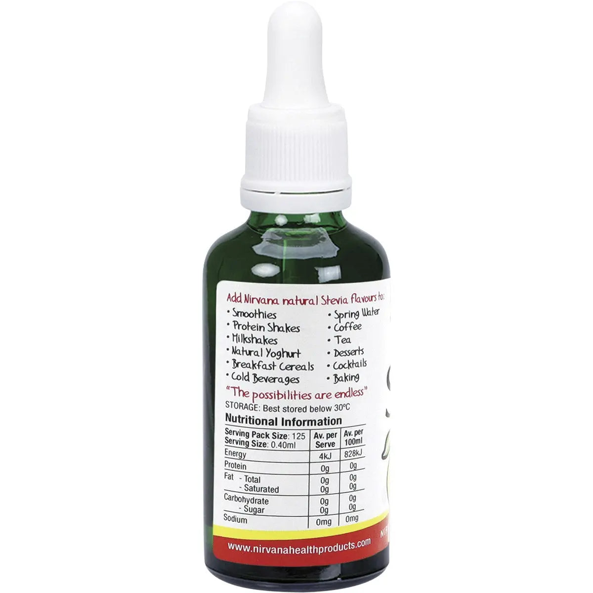 NIRVANA Liquid Stevia Lemon 50ml NIRVANA