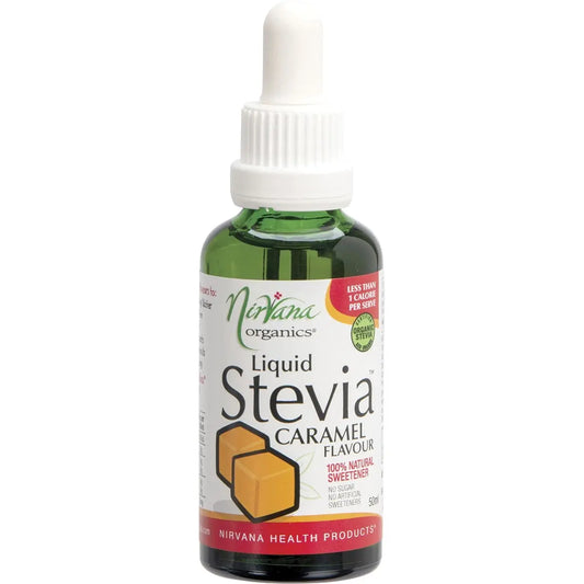 NIRVANA Liquid Stevia Caramel 50ml NIRVANA