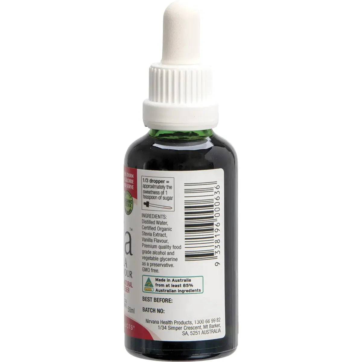NIRVANA Liquid Stevia Vanilla 50ml NIRVANA
