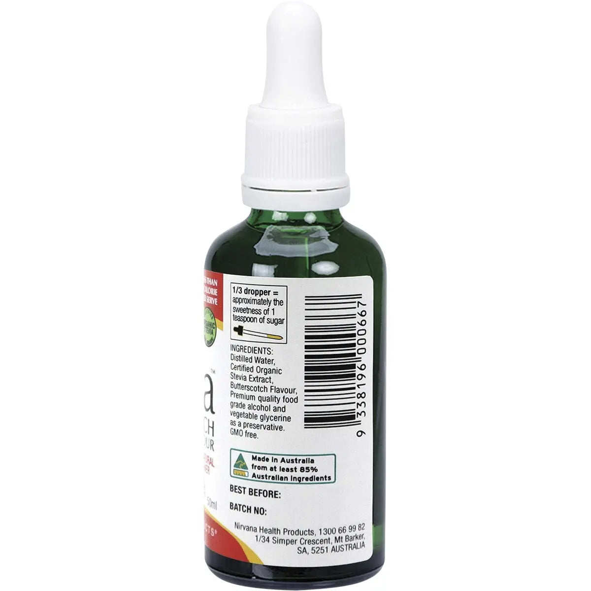 NIRVANA Liquid Stevia Butterscotch 50ml NIRVANA