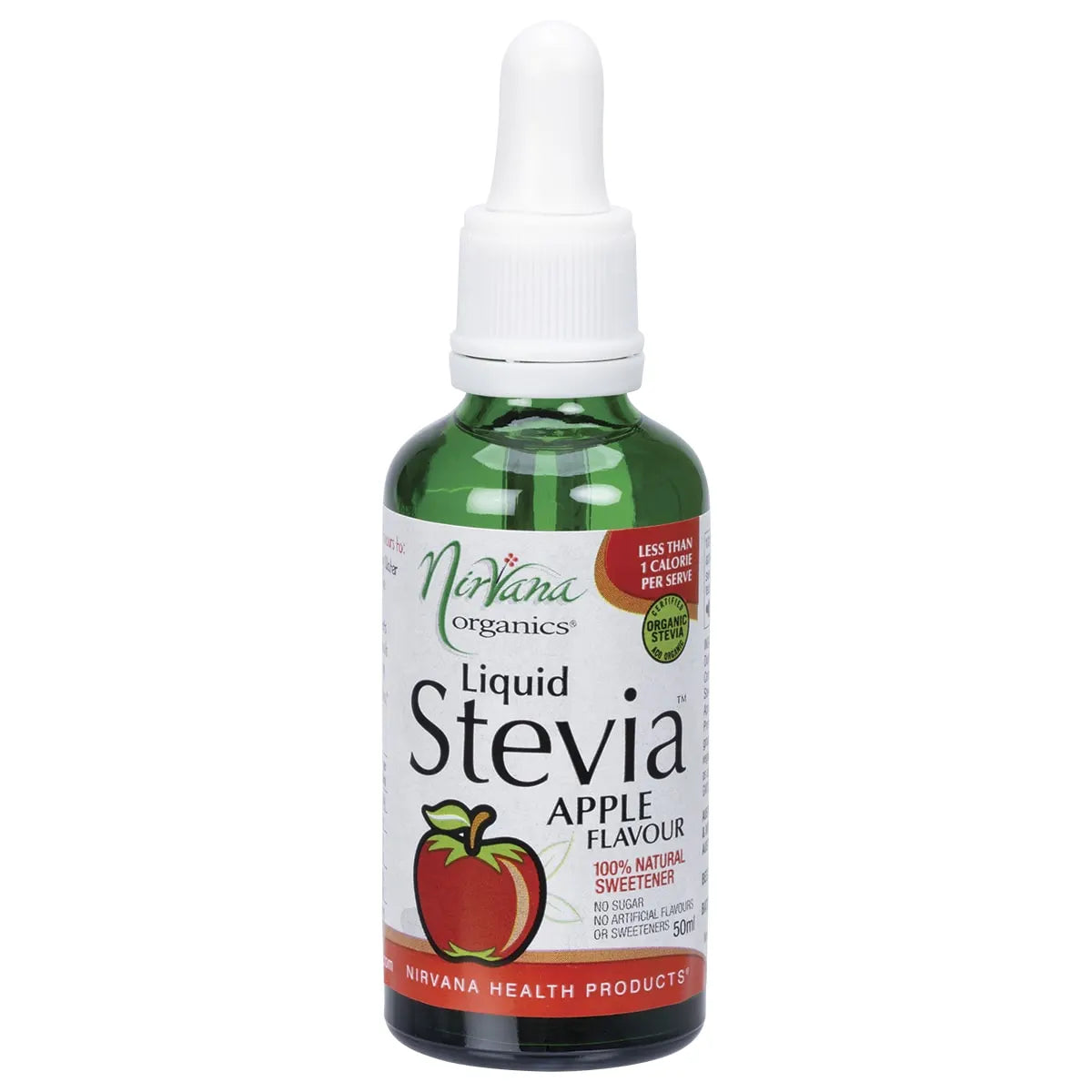 NIRVANA ORGANICS Liquid Stevia Apple 50ml - Cutprice Online
