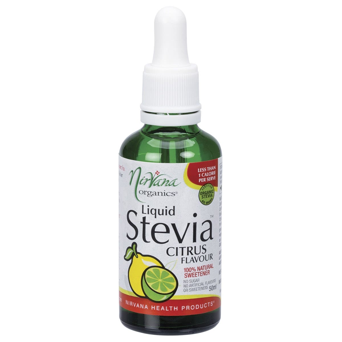 Nirvana Organics Liquid Stevia Citrus 50ml - Cutprice Online