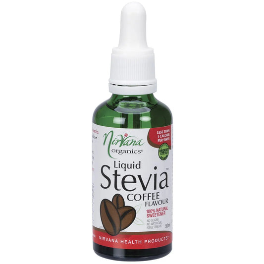 NIRVANA ORGANICS Liquid Stevia Coffee 50ml - Cutprice Online