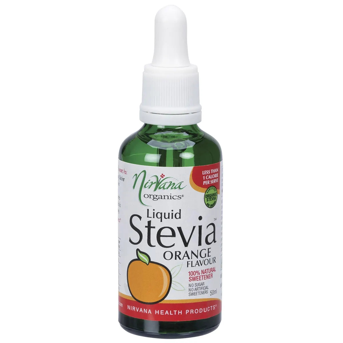 NIRVANA ORGANICS Liquid Stevia Orange 50ml - Cutprice Online