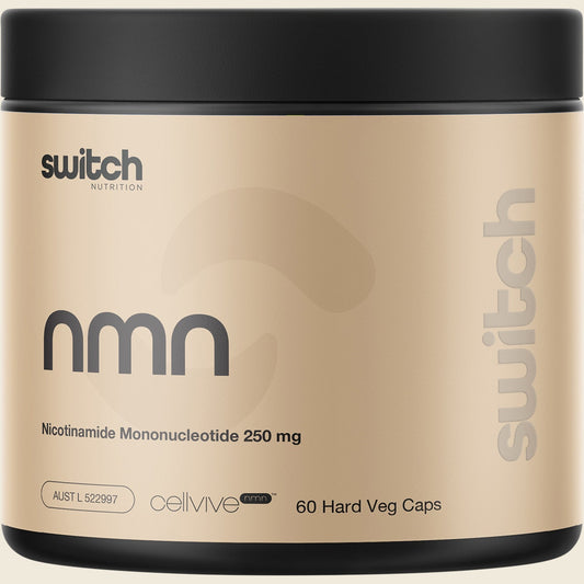 Switch Nutrition NMN Cellvive Nicotinamide Mononucleotide 60 Caps