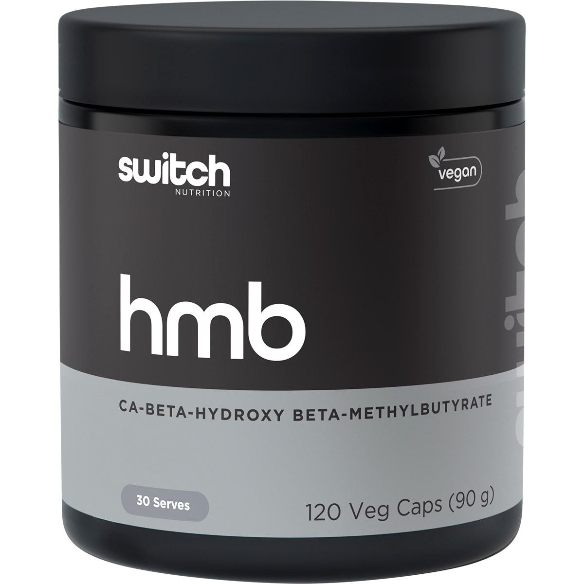 SWITCH NUTRITION HMB Ca-Beta-Hydroxy Beta-Methylbutryate 120 Caps - Cutprice Online