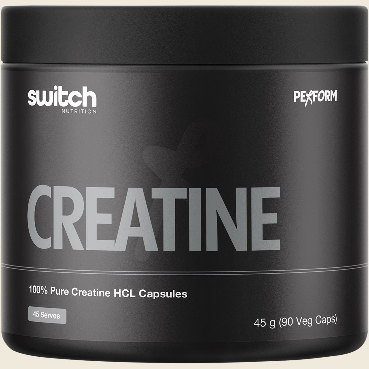 Switch Nutrition Creatine 100% Pure HCL 90 Caps - Cutprice Online
