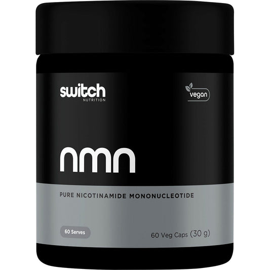 Switch Nutrition Nmn Pure Nicotinamide Mononucleotide 60 Caps - Cutprice Online