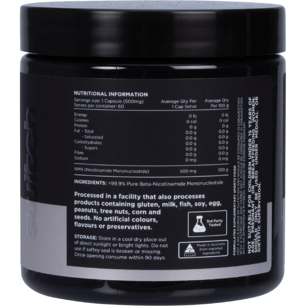 Switch Nutrition Nmn Pure Nicotinamide Mononucleotide 60 Caps - Cutprice Online