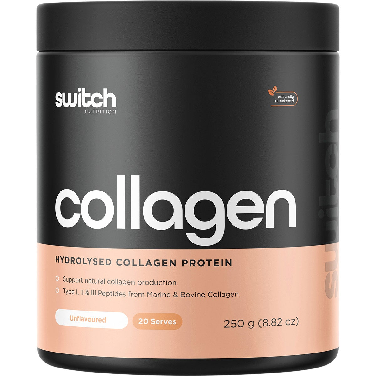 Switch Nutrition Hydrolysed Collagen Protein Unflavoured 250g - Cutprice Online