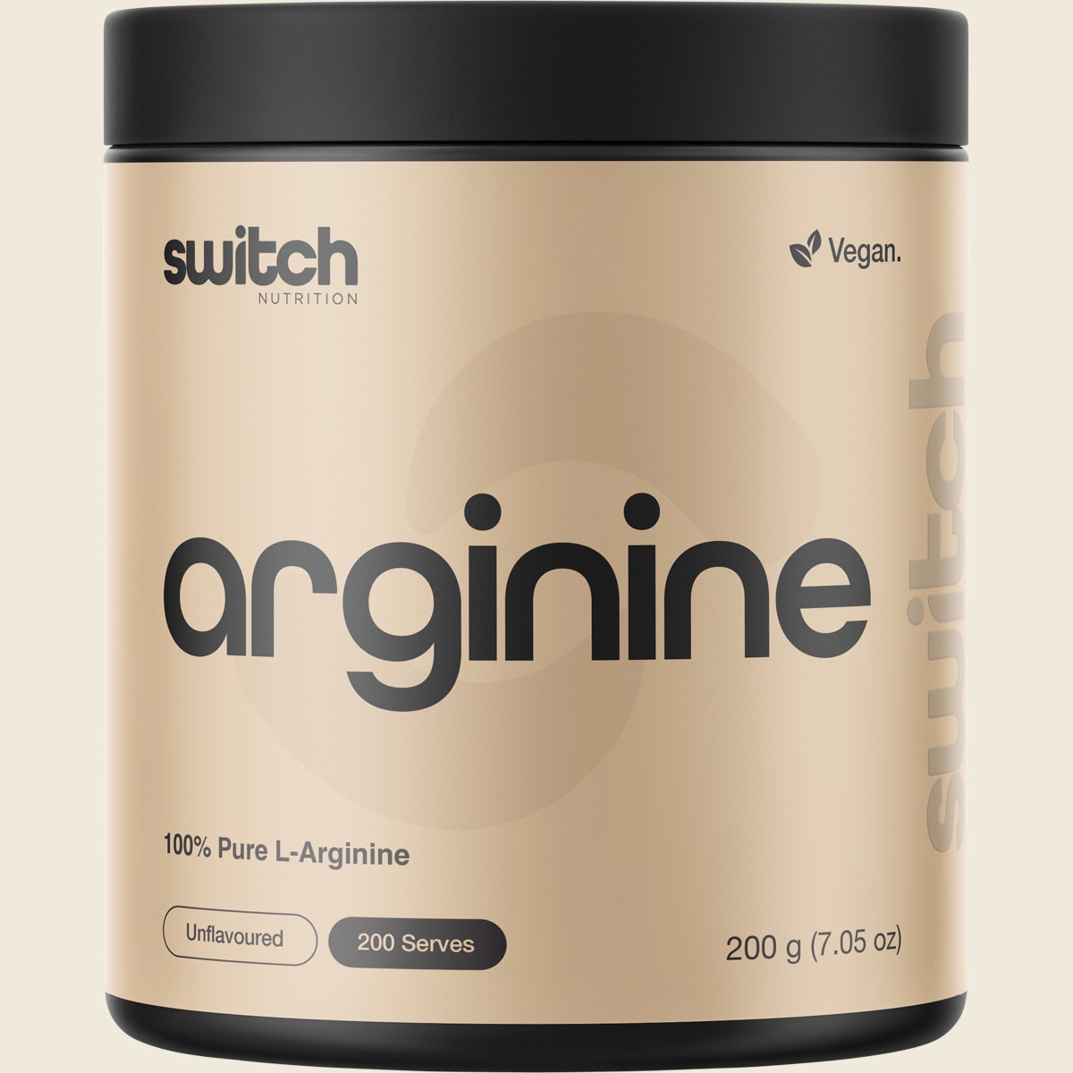 Switch Nutrition Arginine 100% Pure L-arginine Unflavoured 200g - Cutprice Online