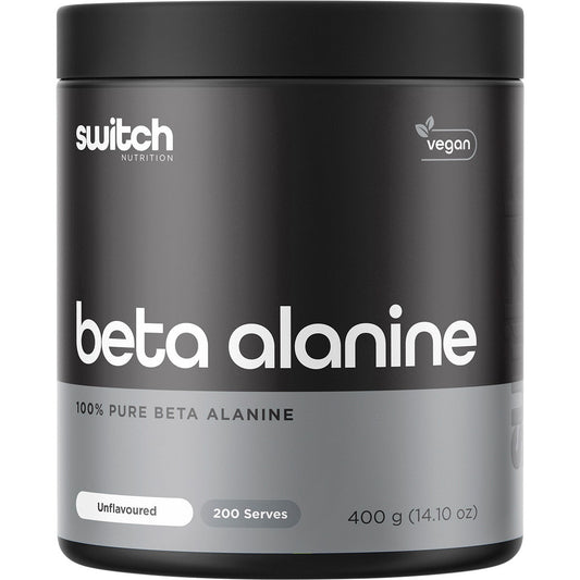 Switch Nutrition Beta Alanine Powder 100% Pure Unflavoured 400g - Cutprice Online