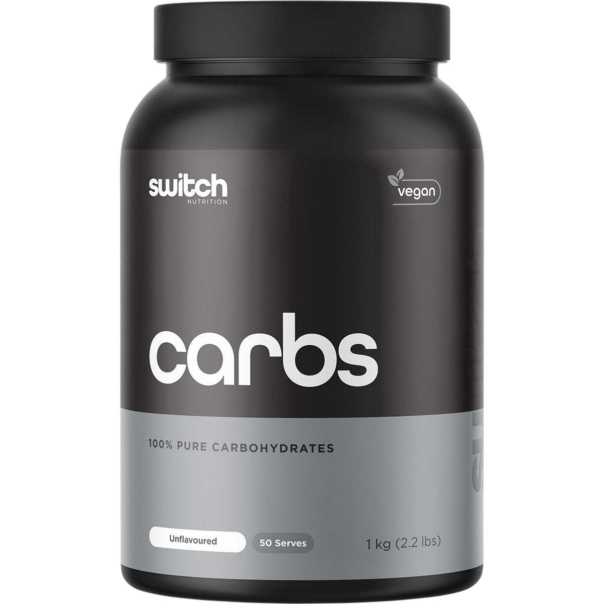 Switch Nutrition Carbs 100% Pure Carbohydrates Unflavoured 1kg - Cutprice Online