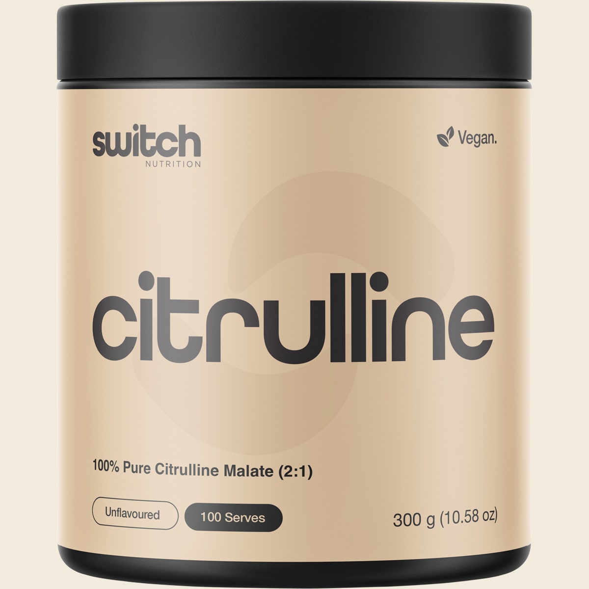 Switch Nutrition Citrulline 100% Pure Citrulline Unflavoured 300g - Cutprice Online