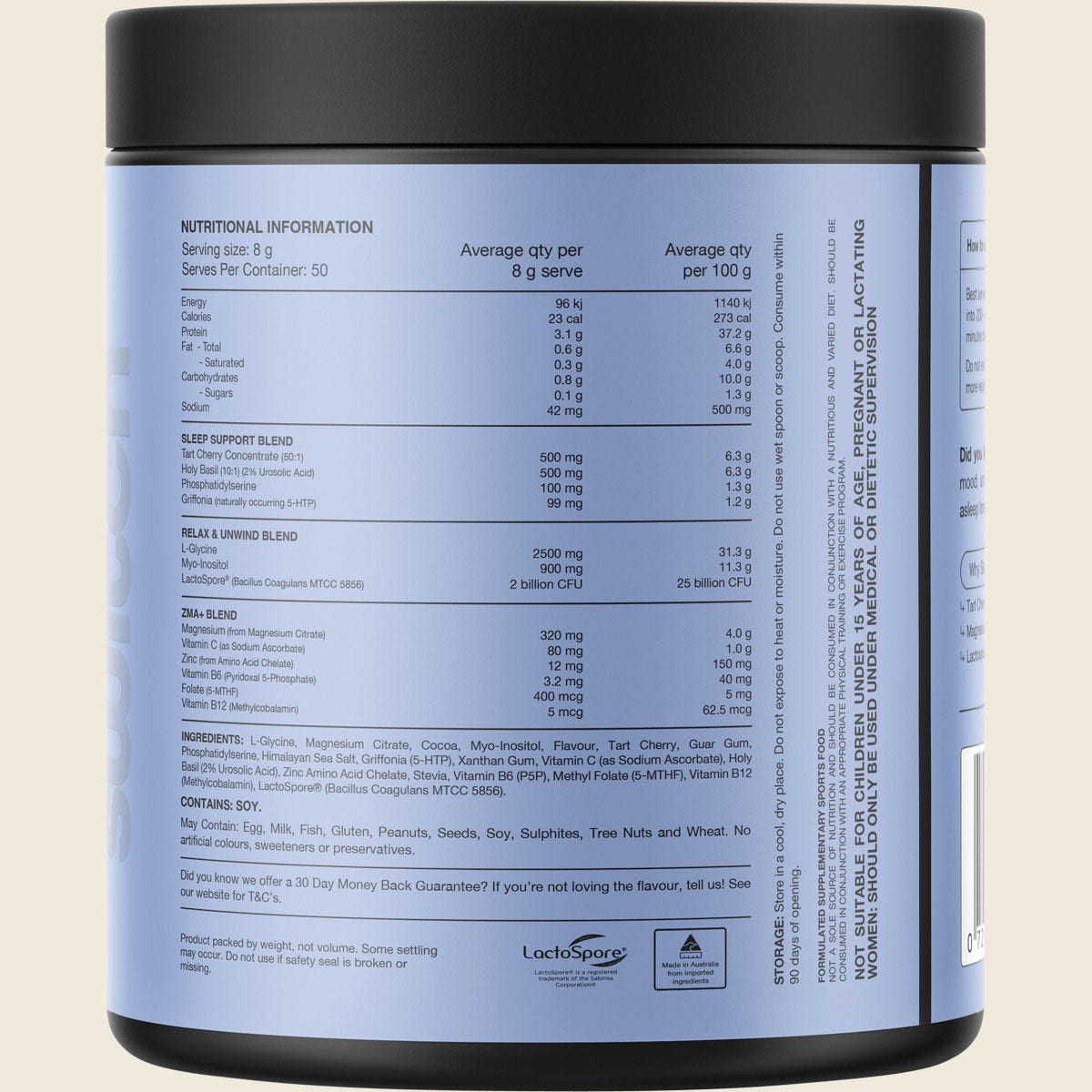 Switch Nutrition Sleep Magnesium Choc Honeycomb 400g