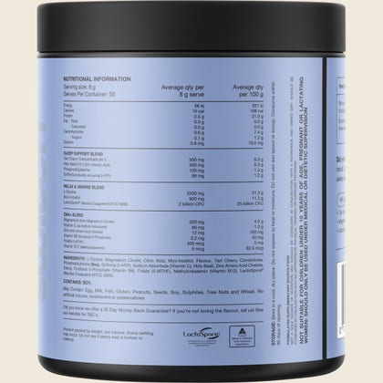 Switch Nutrition Sleep Magnesium Tropical Fruit 400g