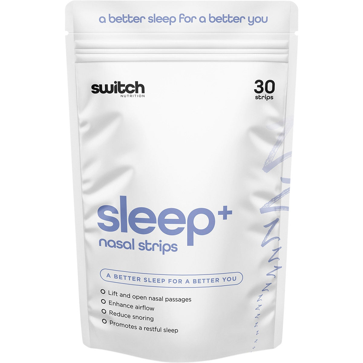 Switch Nutrition Sleep+ Nasal Strips 30pk - Cutprice Online