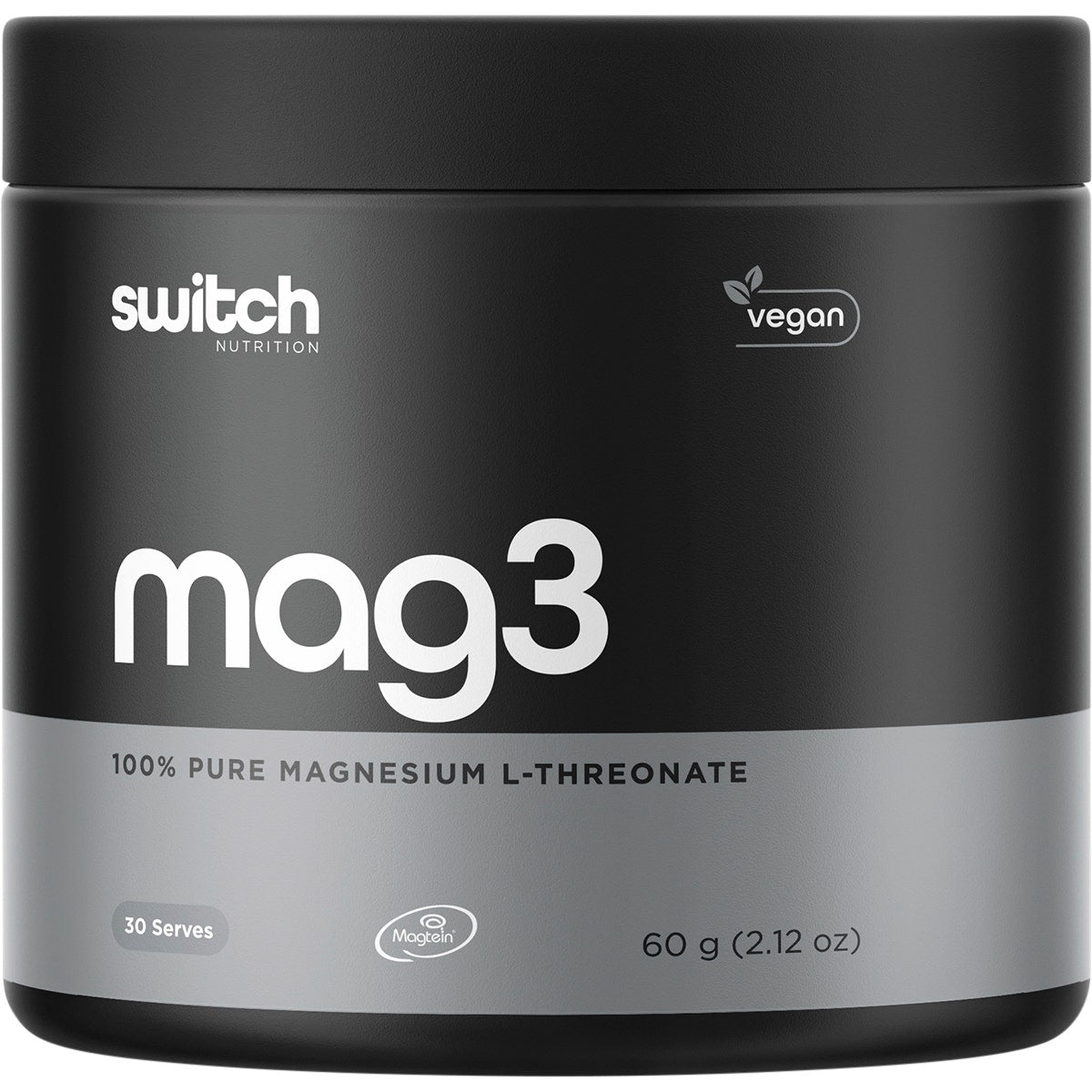 Switch Nutrition Mag3 100% Pure Magnesium L-threonate 60g - Cutprice Online